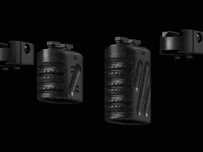 Zero 8 V2 Multi Angle Grip Low-poly 3D model