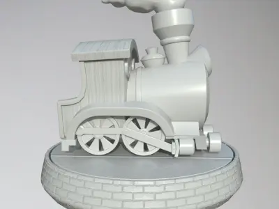 Zelda Spirit Tracks train Miniature 3D print model