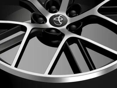 Toyota GT 86 concept rim 3D model