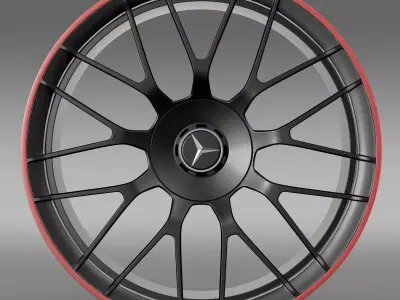 Mercedes AMG C 63 S Edition  rim 3D model