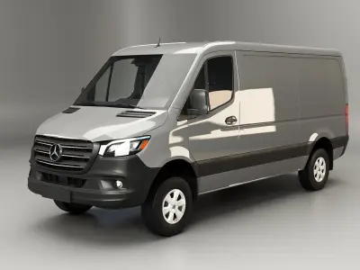  Mercedes Sprinter 4x4 low roof 