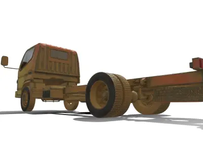 mitsubishi-colt-diesel truck 3D model