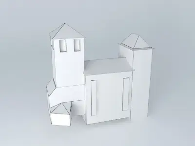 Siorac de Riberac Free 3D model