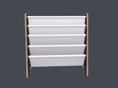 Bookcase Hanging 3D model