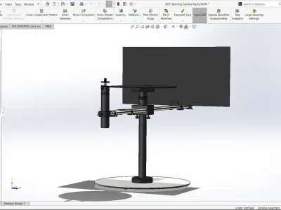 360 Spinning Camera Rig 3D model