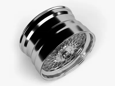 BBS E55 Wheel 3D model