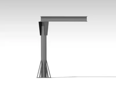 Jib Crane  3D model