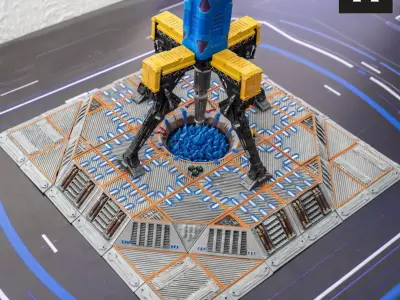 Tiles of Creation Vol 2 The Pit 3D print model