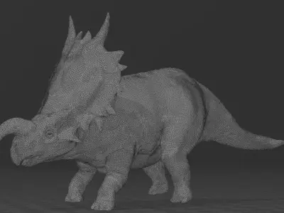 Einosaurus triceratops 3D print model