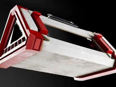 Toolbox on a spaceship Game Assets item12 3D model