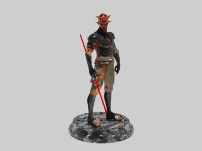Dart Maul starwars 3D print model purchase