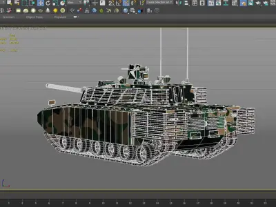 VT5 light tank armored tank ZTQ15 weight main battle tank 3D model
