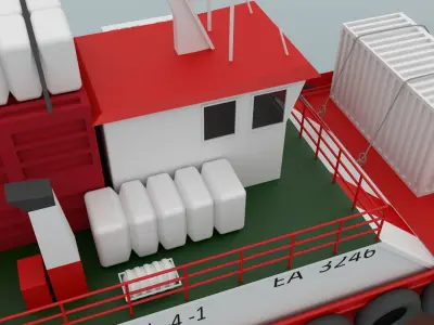 Trames Uno 3D model