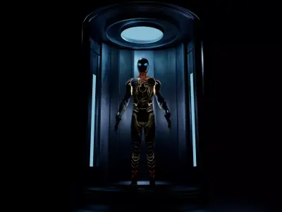 Iron Man Cosplay Stand 3D print model
