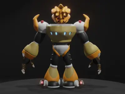 Slash Beast 3D model