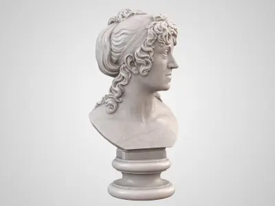 Jacqueline Schubart Bust 3D model