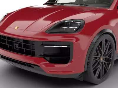 Porsche Cayenne Coupe GTS 2026 3d model 3D model