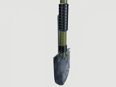 Military Shovel 3D model