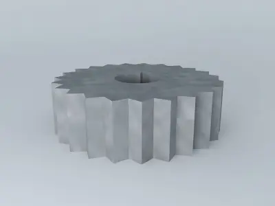 Lower gear Free 3D model
