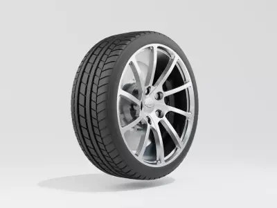 Aston Martin Langonda 2016 Wheel 3D model