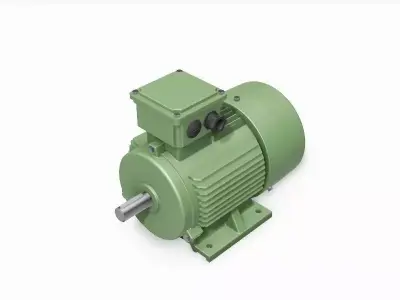 112M B3 Top IEC electric motor - 3D CAD model 3D model