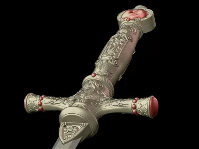  Sword of Gryffindor 3D print model