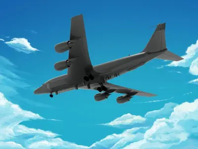 Boeing RC-135 3D model