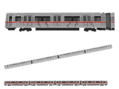 Metro Vienna - Wiener Linien 3D model
