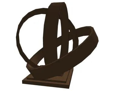 Abstract sculpture 3d model 3D model