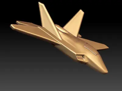 Fighter Jet Model 3D print model purchase