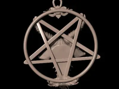 zbrush pendant 3D print model