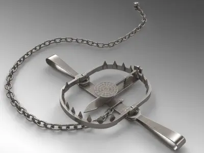 Bear Trap 3D model