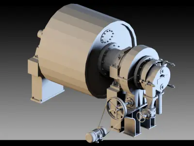 10- Industrial machinery- Vol 01 3D model