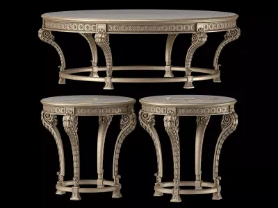 roberto giovannini coffee table art 1402 3D model