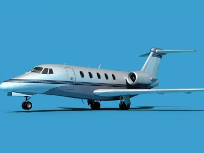 Cessna Citation 650 III V09 3D model