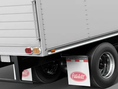 Peterbilt 337 Box 2015 3D model