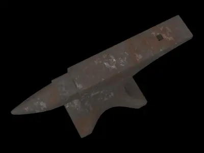 anvil 02 3D model