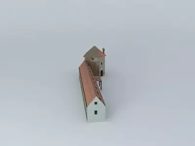 Sisak Fortress Stables Free 3D model