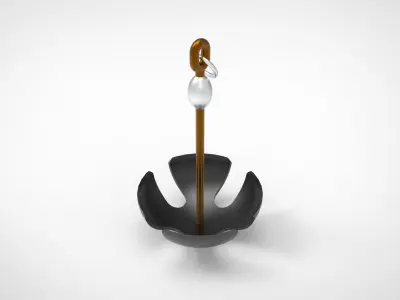 Mushroom Anchor 3D model