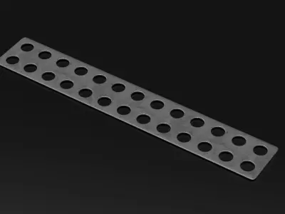 22 Hard Surface  SUB-D Perforated Panel Elements  3D model