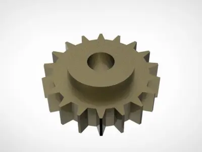 Spur Gear 3D model by 65866