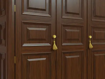 classic cabinet  01 06 3D model