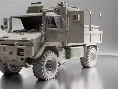Call of duty Vehicle Pack Tactical Cars and  Trucks 3D Models 3D model