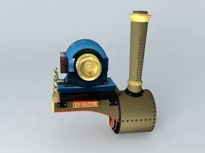 Burrell Showmans 4000 Part 1 Free 3D model