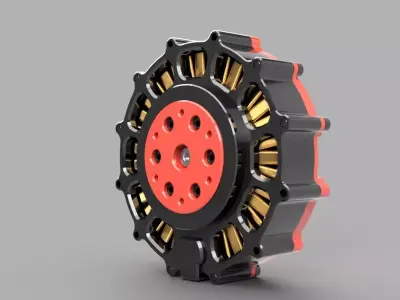 INNFOS QDD-NU80 ACTUATOR 3D model