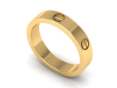 Wedding Ring Free 3D print model order