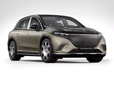 2024 Mercedes-Benz EQS SUV Maybach 3D model