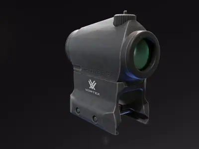 Vortex Crossfire RedDot Low-poly 3D model