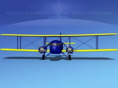 Curtiss Condor Eastern 3D model