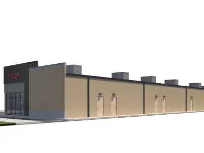 Retail-089 Retail Store 3D model